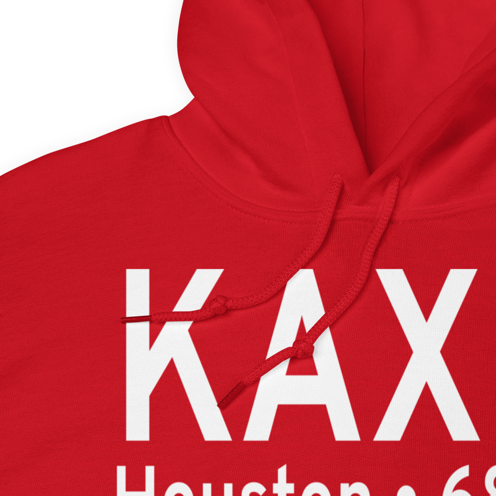 Houston Southwest Airport (KAXH) ICAO Hoodie Sweatshirt 