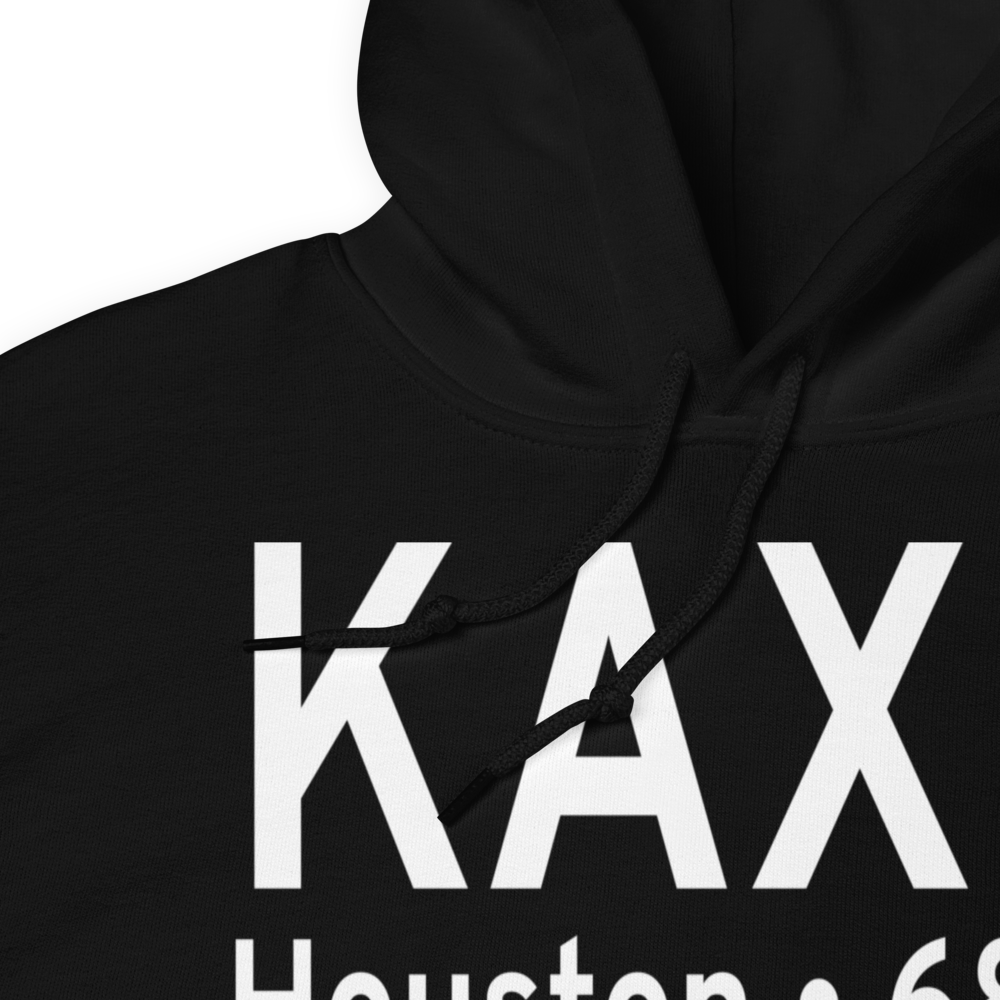 Houston Southwest Airport (KAXH) ICAO Hoodie Sweatshirt 