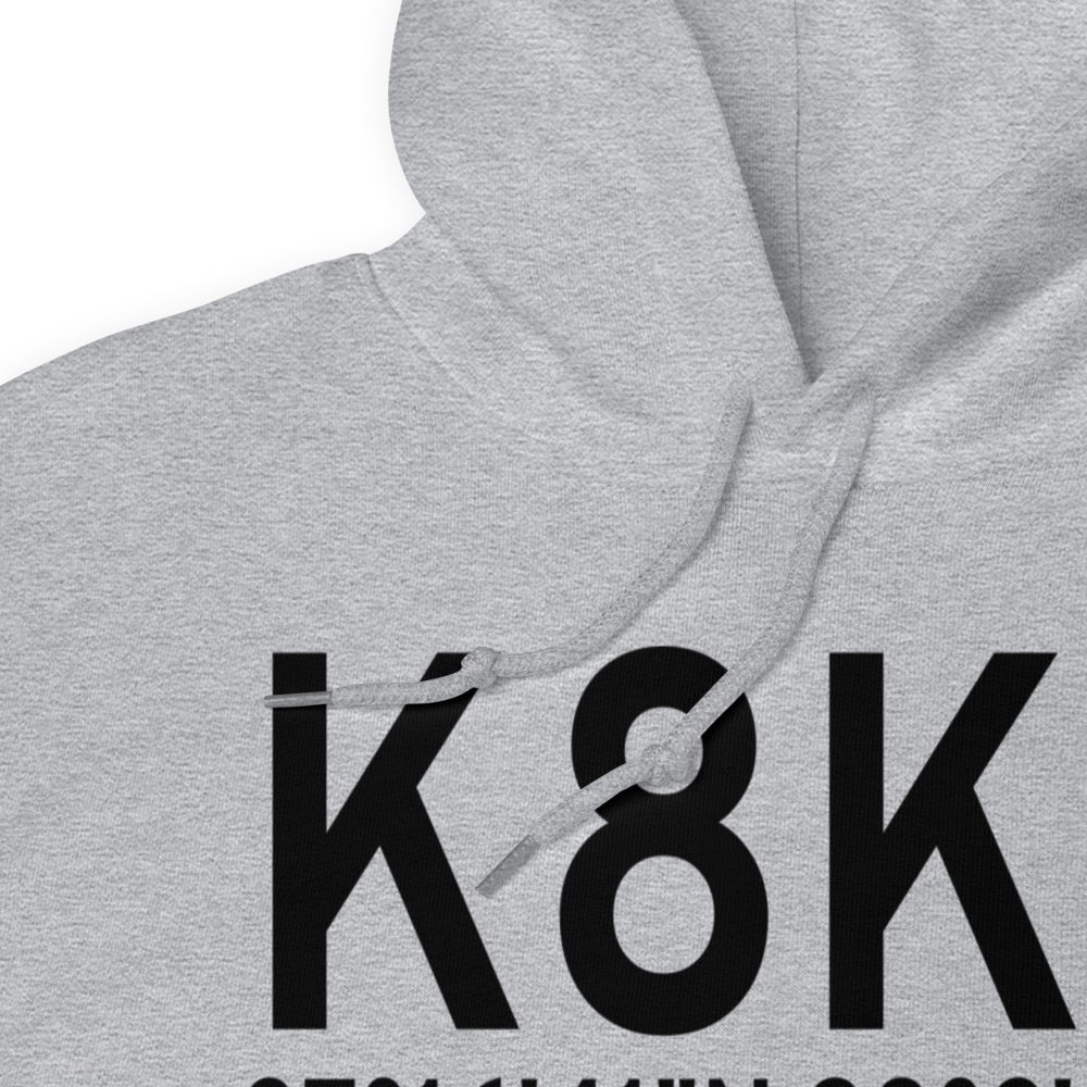 Harper Municipal Airport (K8K2) ICAO Hoodie Sweatshirt 