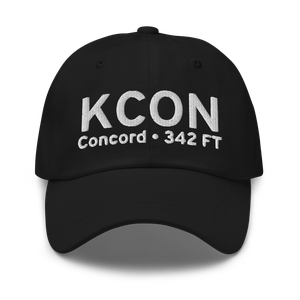 Concord Municipal Airport (KCON) ICAO Hat