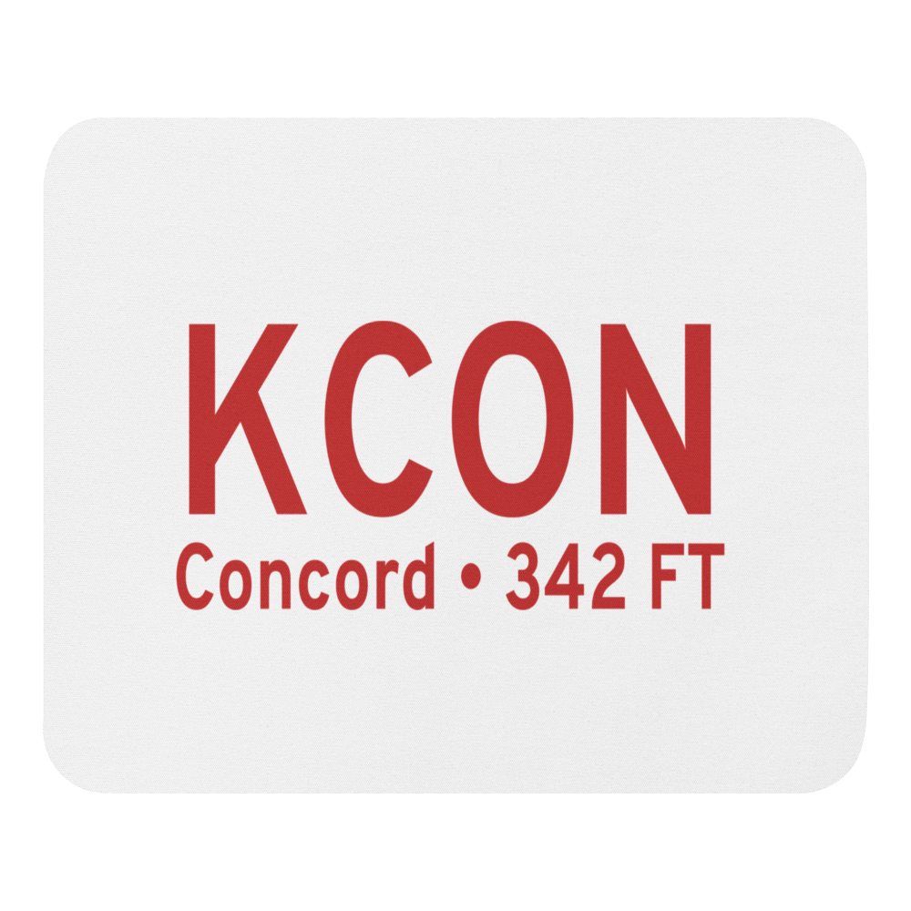 Concord Municipal Airport (KCON) ICAO  Mouse Pad 