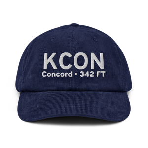 Concord Municipal Airport (KCON) ICAO Hat