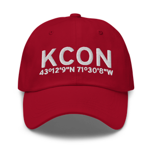 Concord Municipal Airport (KCON) ICAO Hat