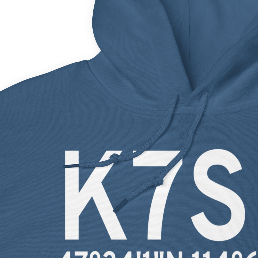 Ronan Airport (K7S0) ICAO Hoodie Sweatshirt 