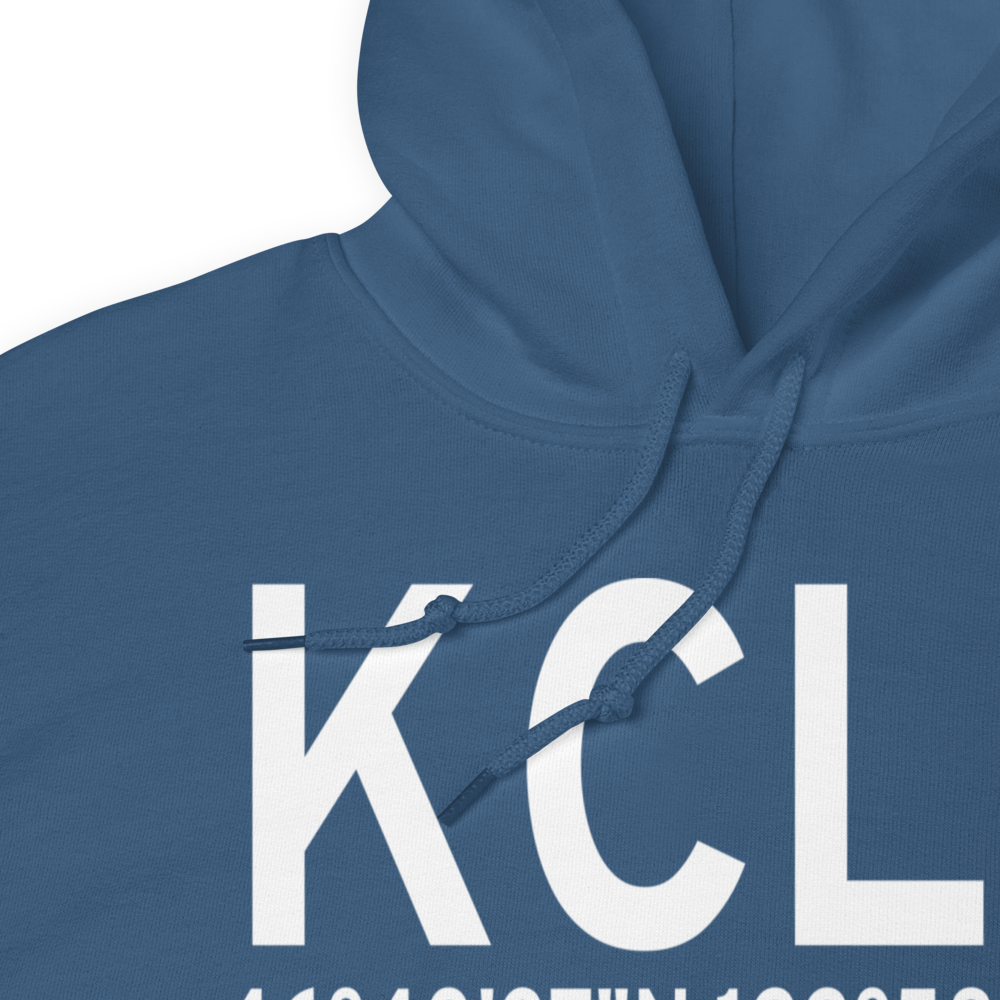 Chehalis Centralia Airport (KCLS) ICAO Hoodie Sweatshirt 