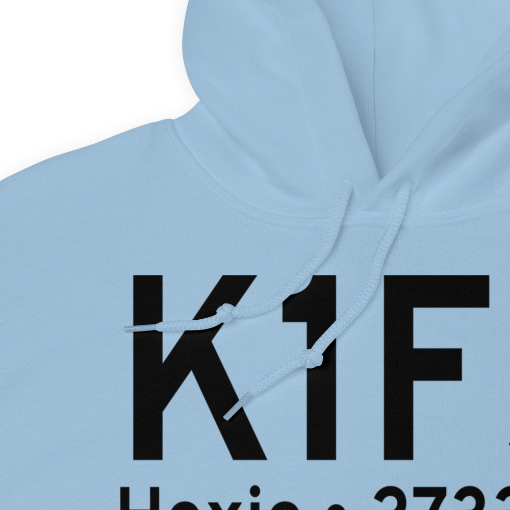 Hoxie-Sheridan County Airport (K1F5) ICAO Hoodie Sweatshirt 