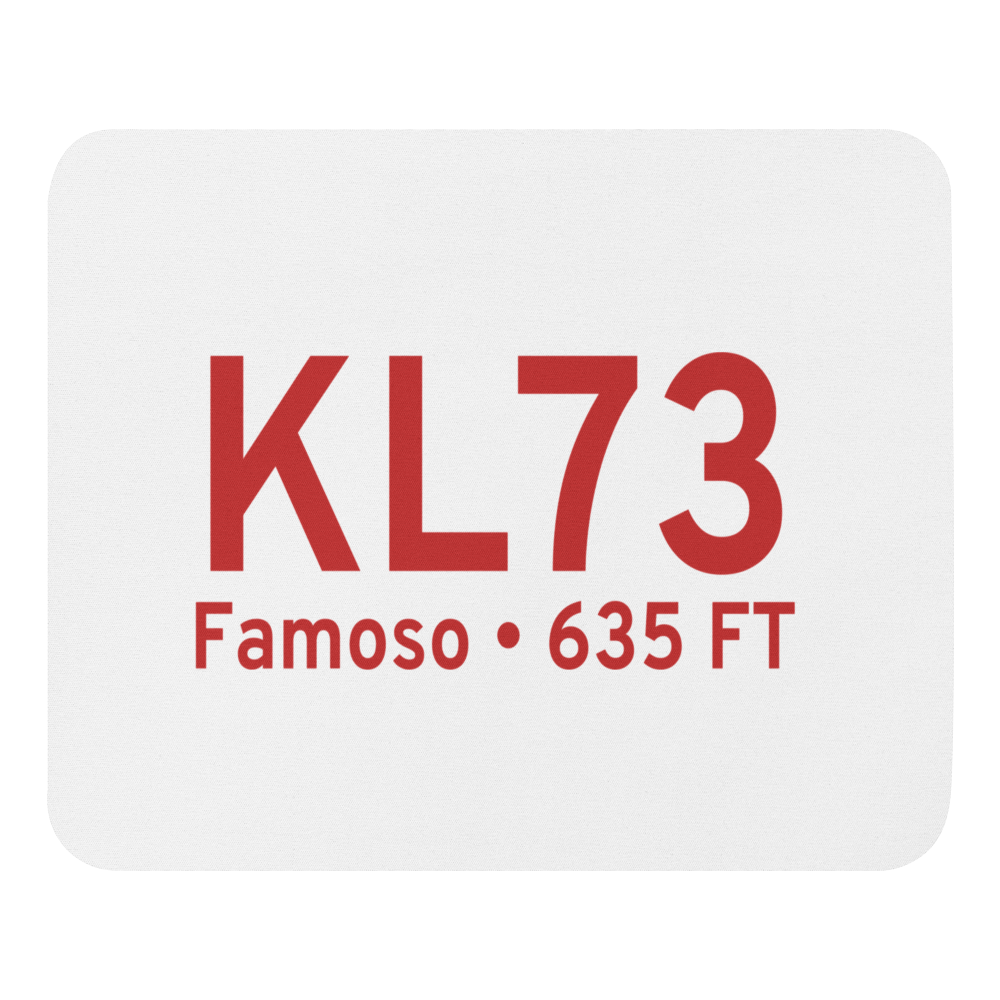 Poso Kern County Airport (KL73) ICAO  Mouse Pad 