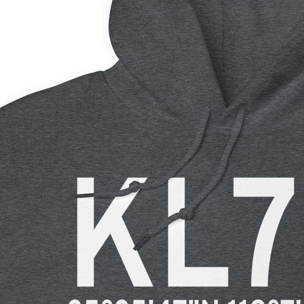 Poso Kern County Airport (KL73) ICAO Hoodie Sweatshirt 