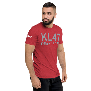 Olla Airport (KL47) ICAO Tri-blend T-Shirt