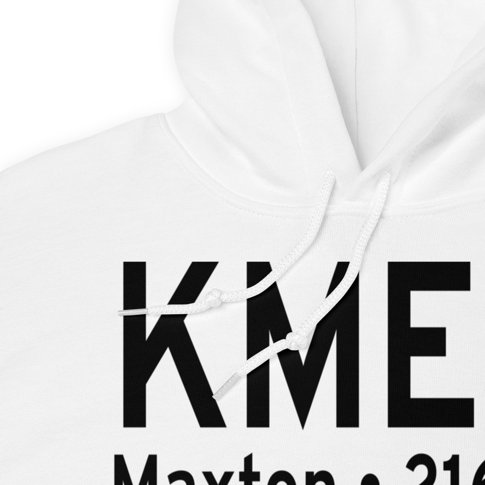 Laurinburg Maxton Airport (KMEB) ICAO Hoodie Sweatshirt 