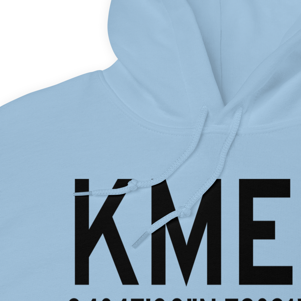 Laurinburg Maxton Airport (KMEB) ICAO Hoodie Sweatshirt 