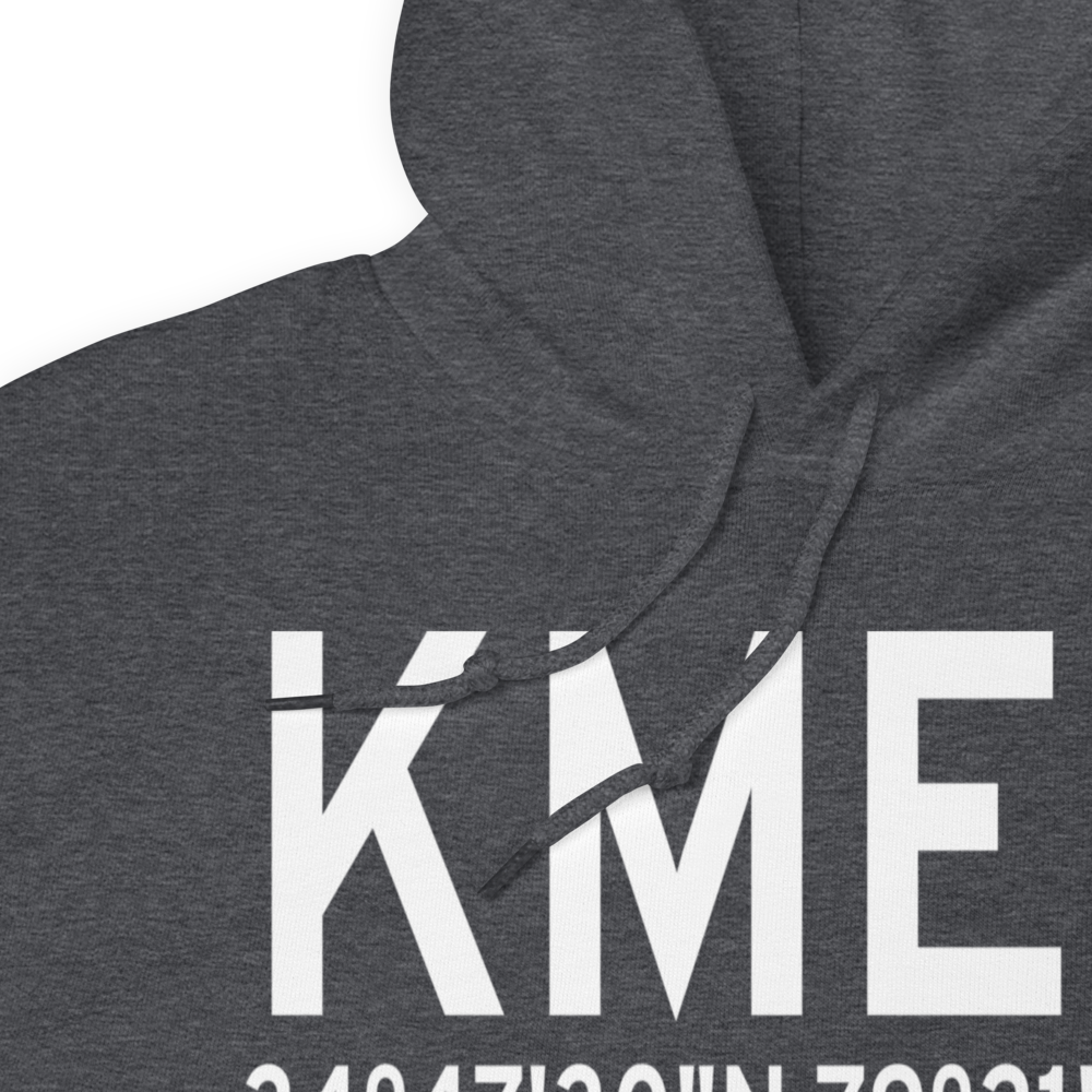 Laurinburg Maxton Airport (KMEB) ICAO Hoodie Sweatshirt 