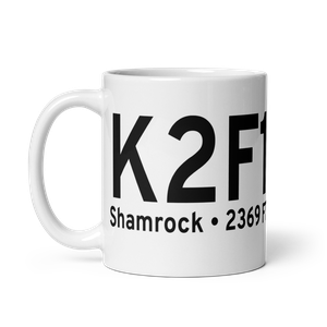 Shamrock Municipal Airport (K2F1) ICAO Mug