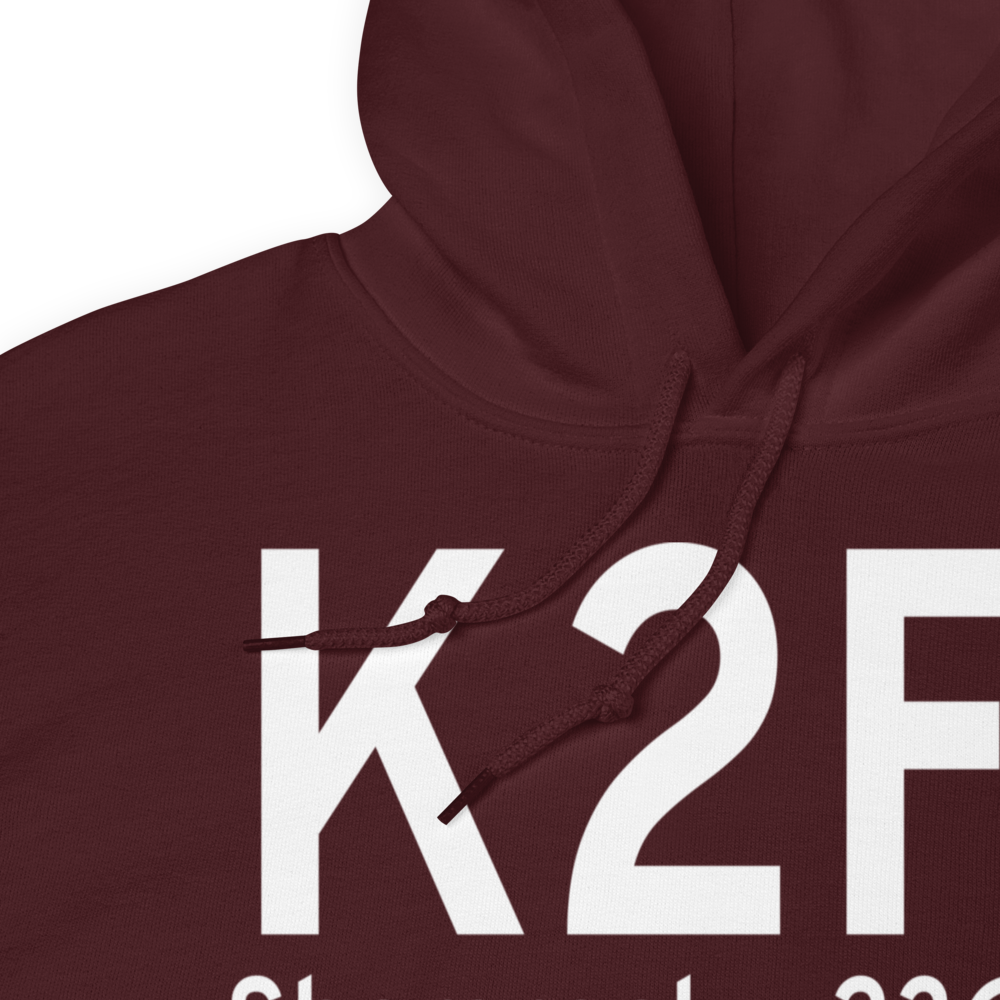 Shamrock Municipal Airport (K2F1) ICAO Hoodie Sweatshirt 