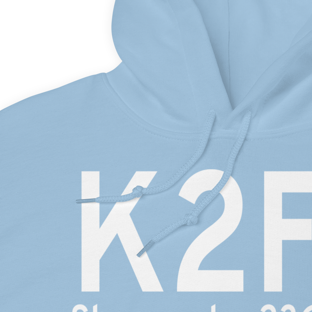 Shamrock Municipal Airport (K2F1) ICAO Hoodie Sweatshirt 