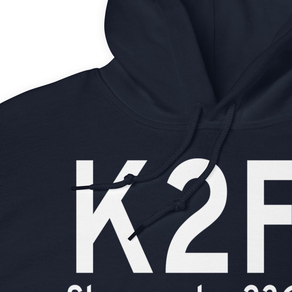 Shamrock Municipal Airport (K2F1) ICAO Hoodie Sweatshirt 
