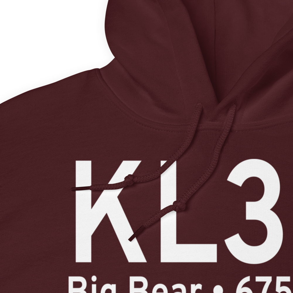 Big Bear City Airport (KL35) ICAO Hoodie Sweatshirt 
