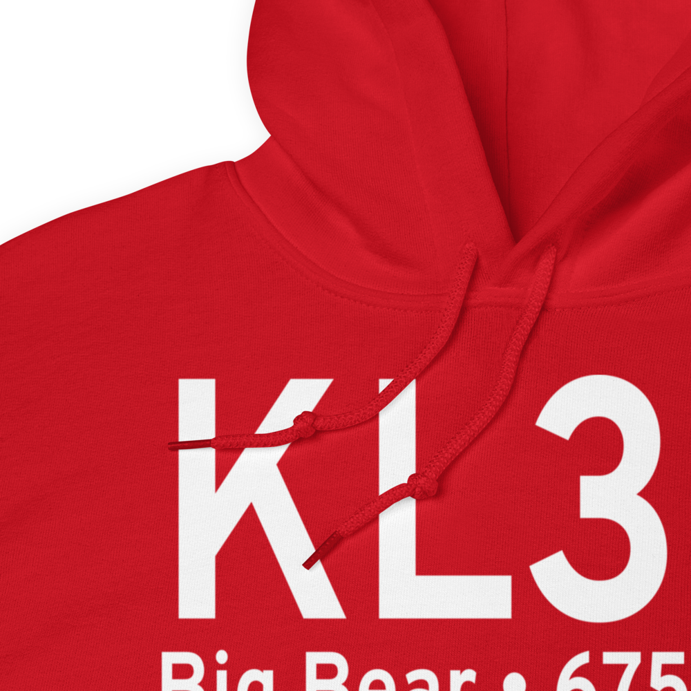 Big Bear City Airport (KL35) ICAO Hoodie Sweatshirt 