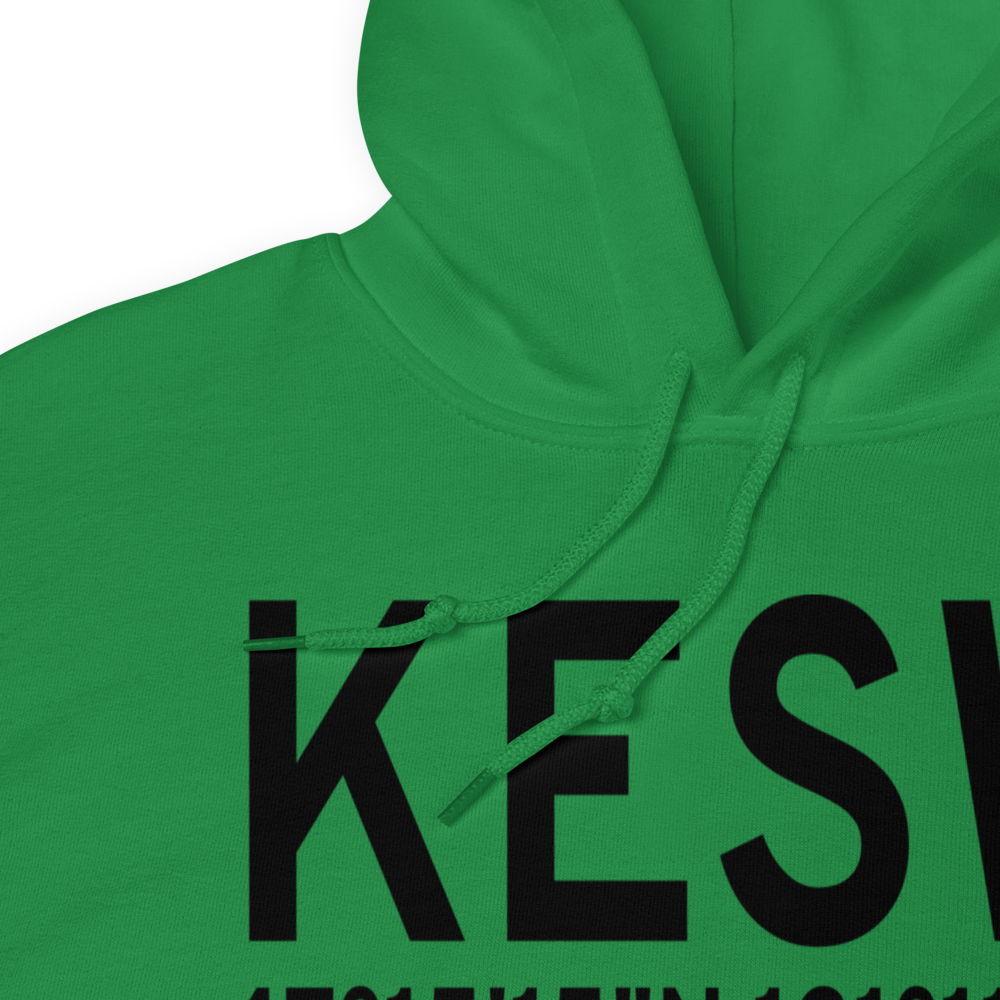 Easton State Airport (KESW) ICAO Hoodie Sweatshirt 