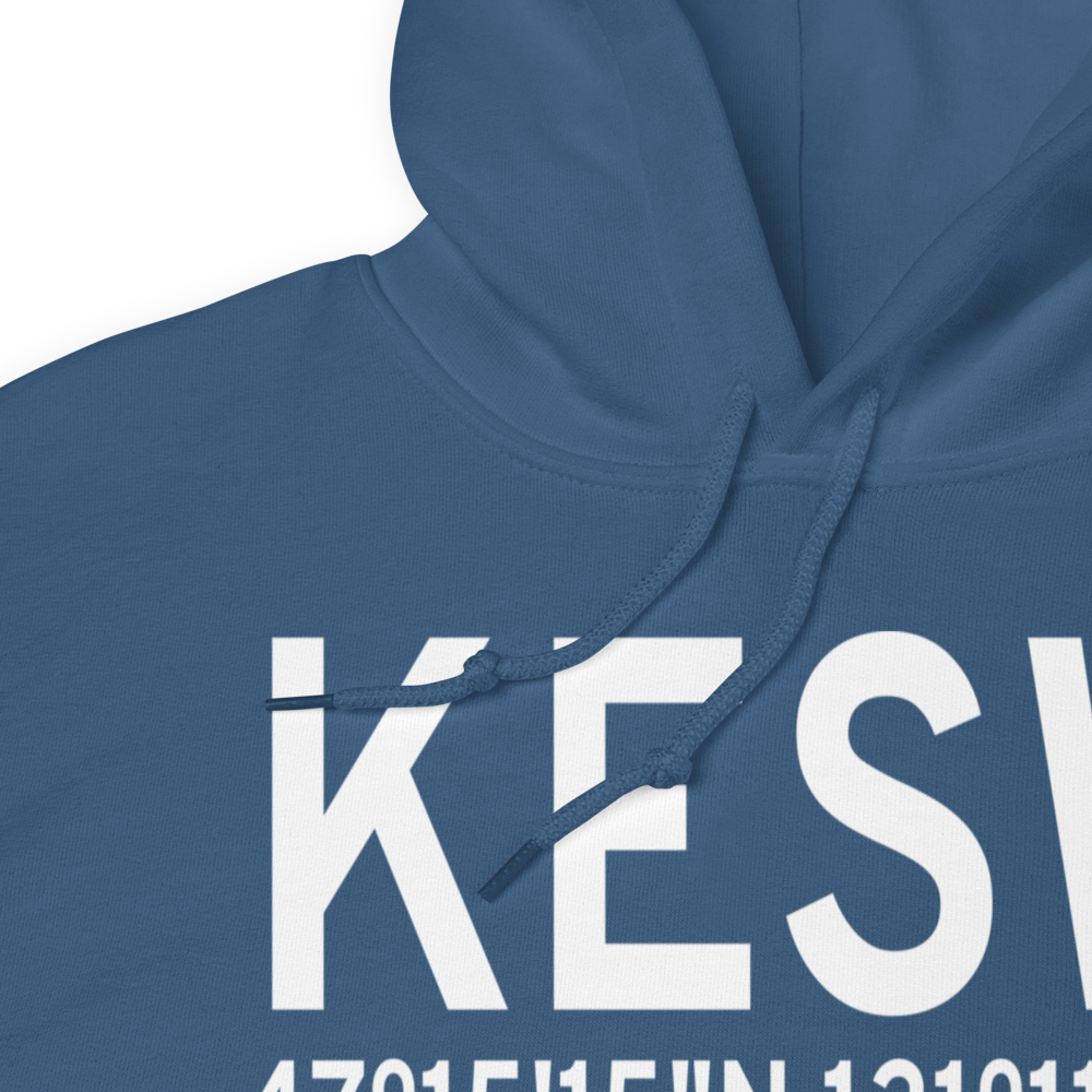 Easton State Airport (KESW) ICAO Hoodie Sweatshirt 