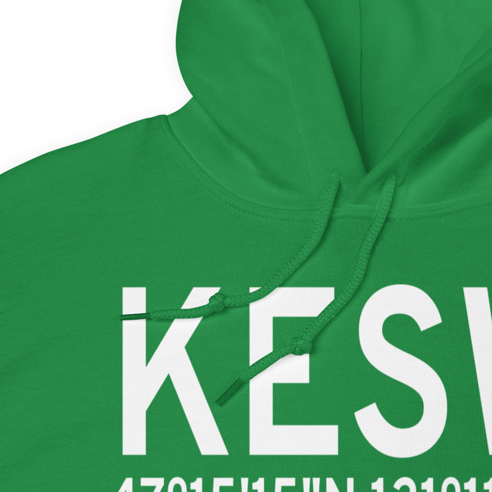 Easton State Airport (KESW) ICAO Hoodie Sweatshirt 