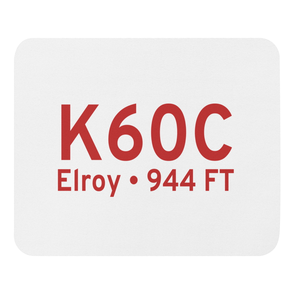 Elroy Municipal Airport (K60C) ICAO  Mouse Pad 