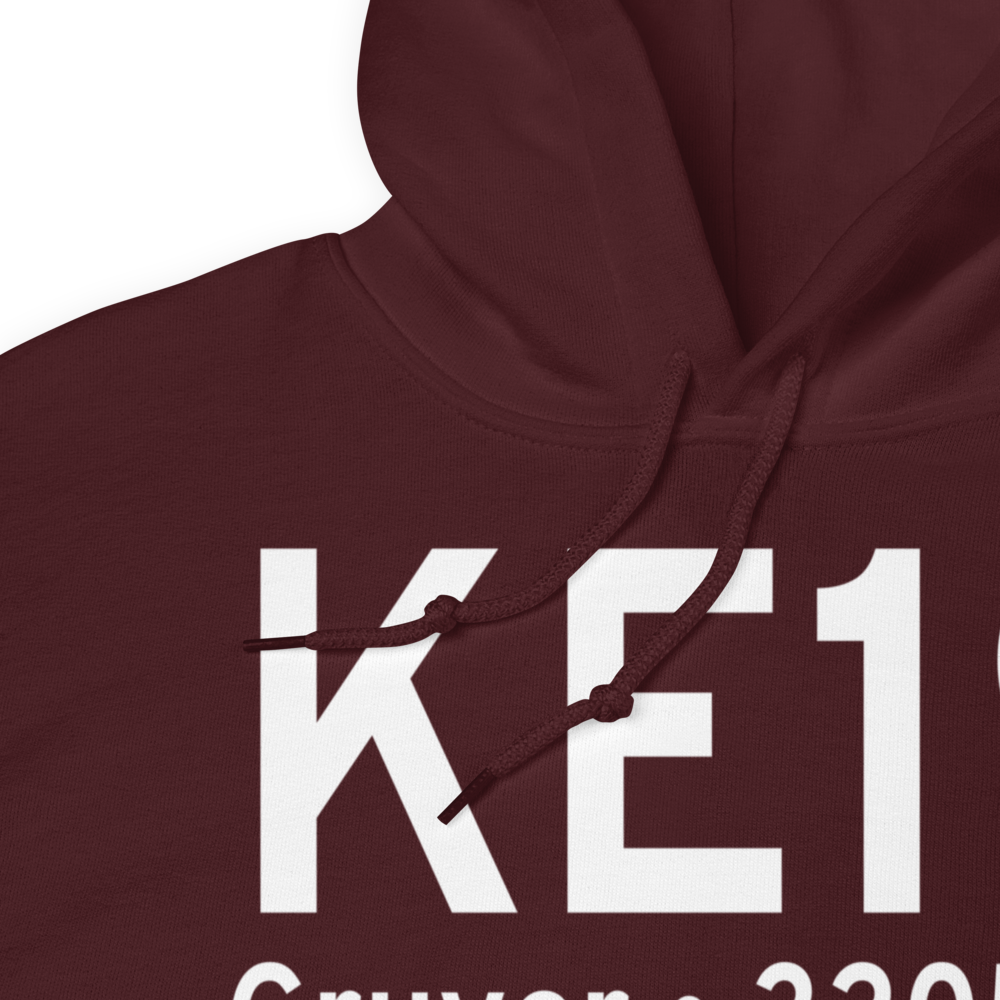Gruver Municipal Airport (KE19) ICAO Hoodie Sweatshirt 