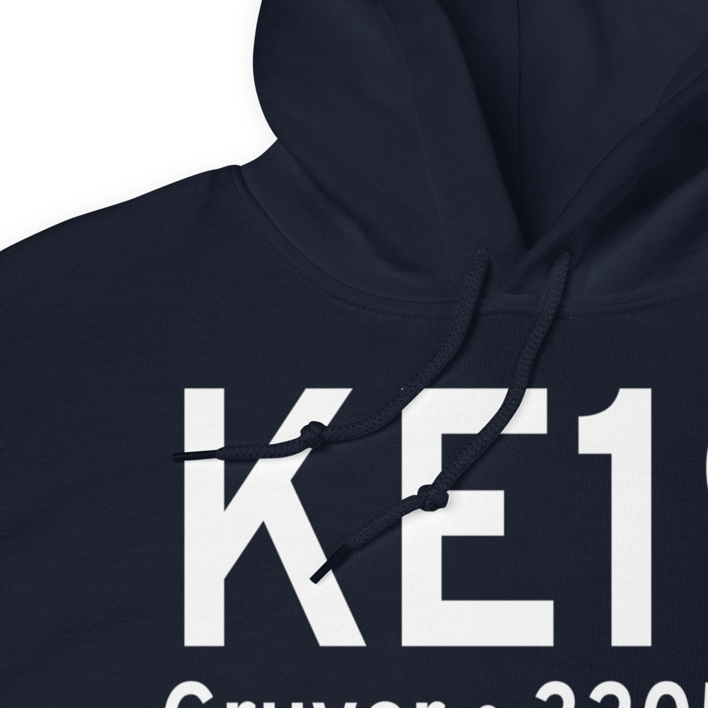 Gruver Municipal Airport (KE19) ICAO Hoodie Sweatshirt 