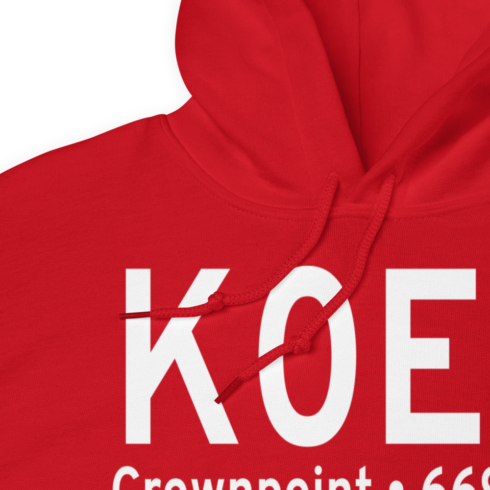 Crownpoint Airport (K0E8) ICAO Hoodie Sweatshirt 