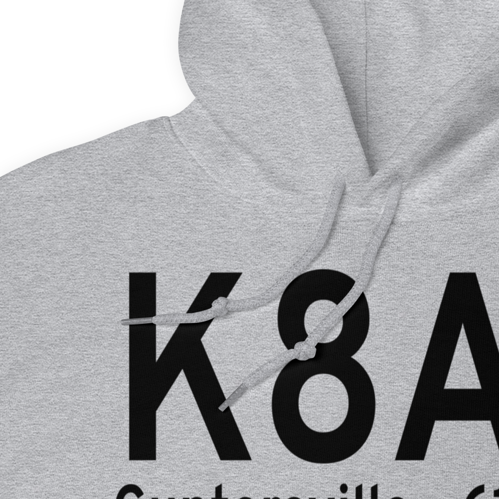 Guntersville Municipal Joe Starnes Field (K8A1) ICAO Hoodie Sweatshirt 