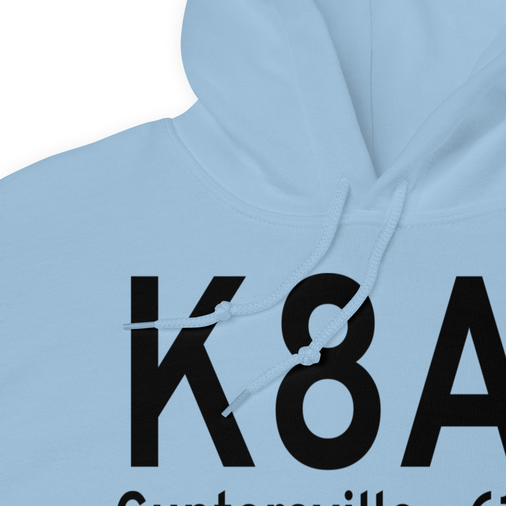 Guntersville Municipal Joe Starnes Field (K8A1) ICAO Hoodie Sweatshirt 