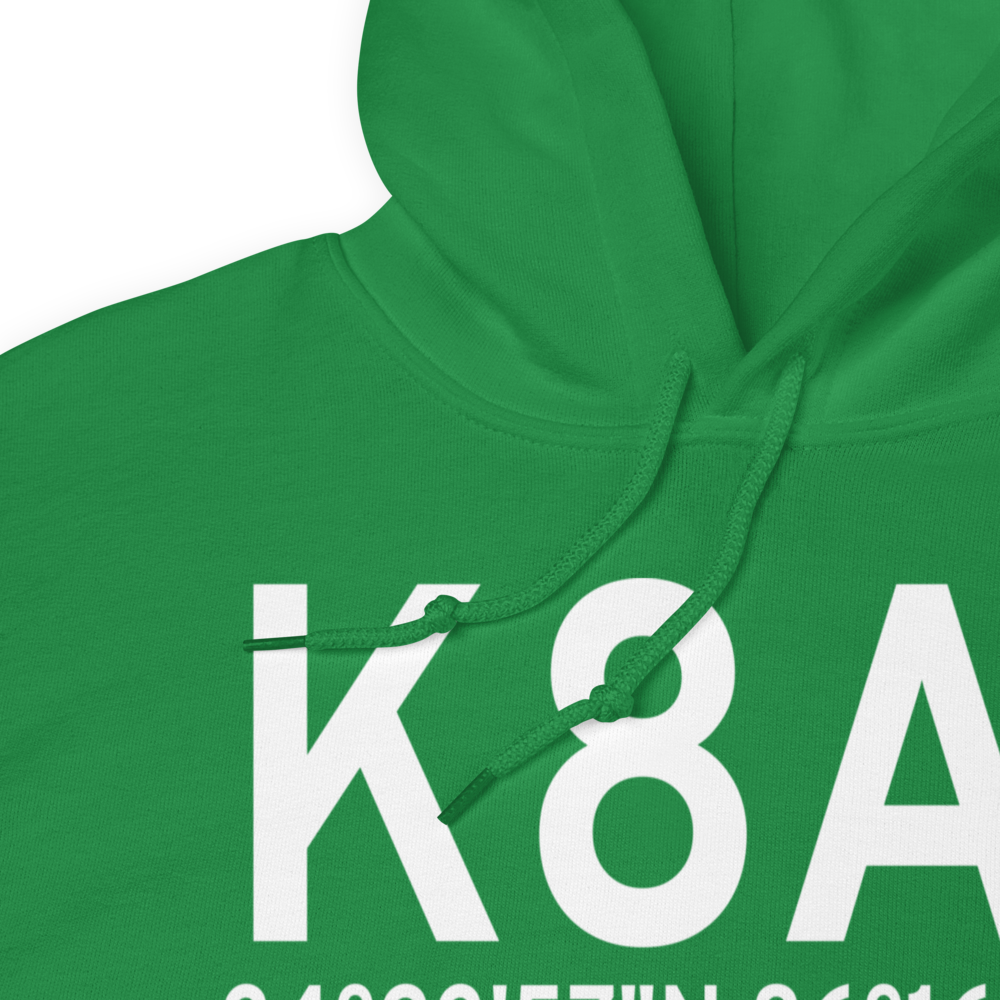 Guntersville Municipal Joe Starnes Field (K8A1) ICAO Hoodie Sweatshirt 