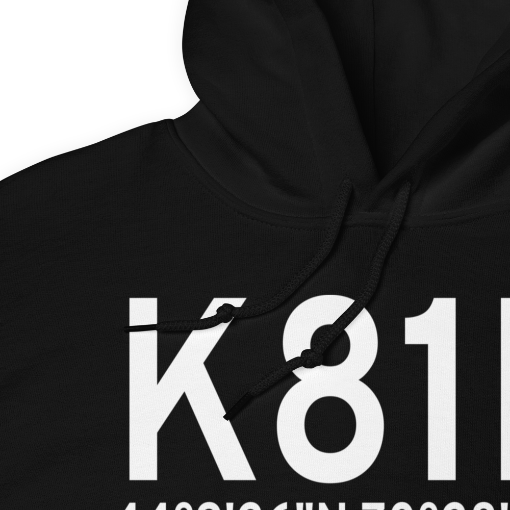 Oxford County Regional Airport (K81B) ICAO Hoodie Sweatshirt 