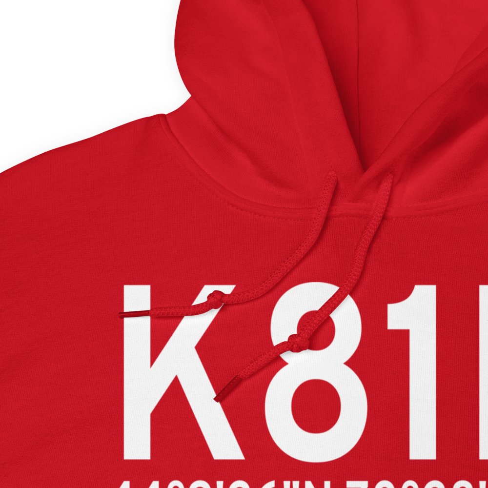 Oxford County Regional Airport (K81B) ICAO Hoodie Sweatshirt 