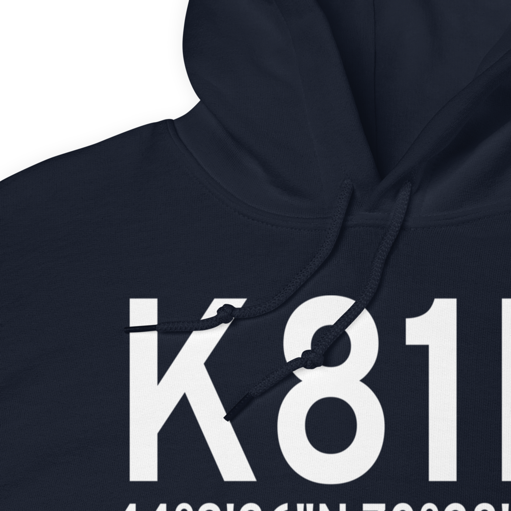 Oxford County Regional Airport (K81B) ICAO Hoodie Sweatshirt 