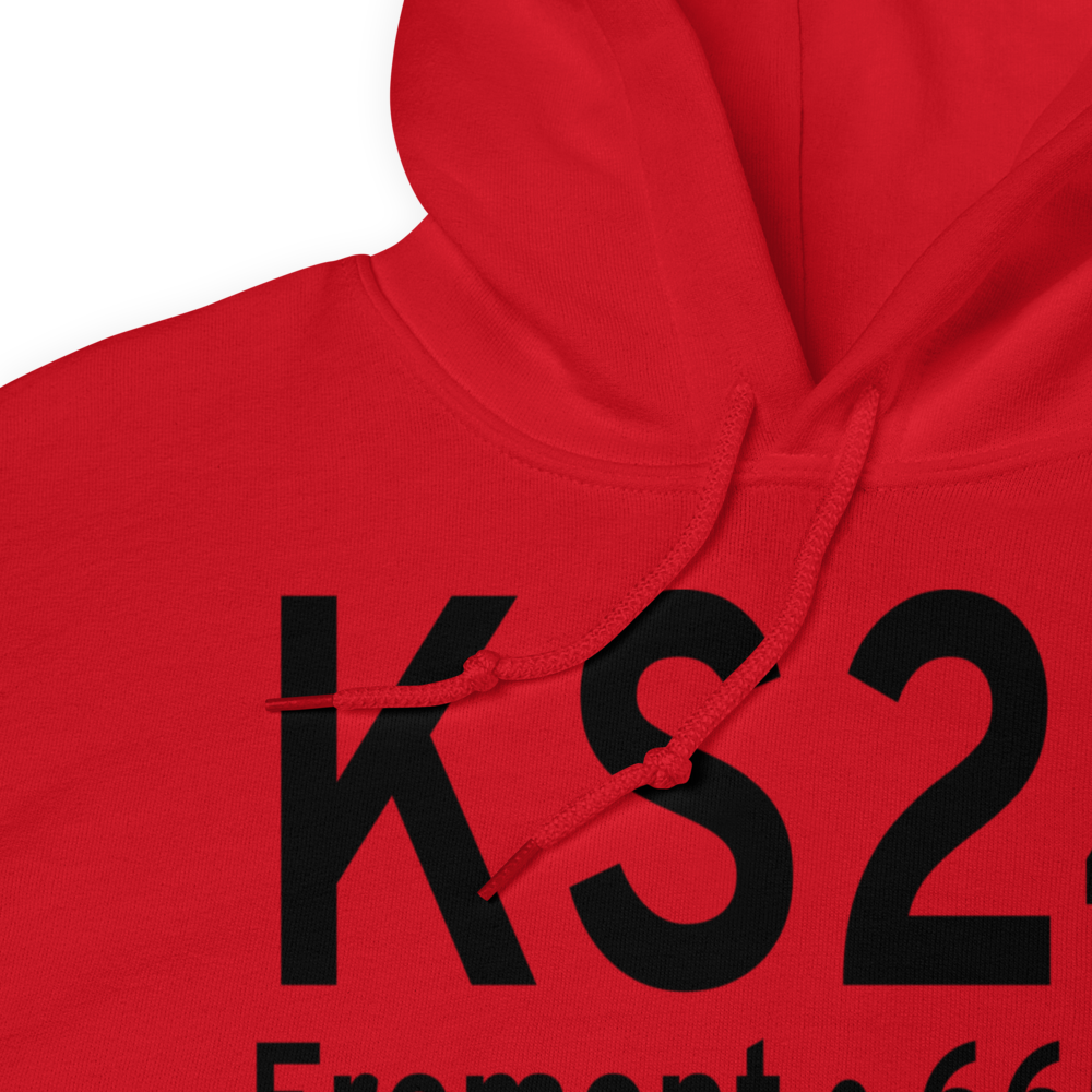 Sandusky County Regional Airport (KS24) ICAO Hoodie Sweatshirt 