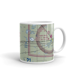 Towner Municipal Airport (D61) VFR Sectional  Mug