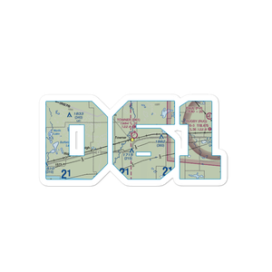 Towner Municipal Airport (D61) VFR Sectional Sticker