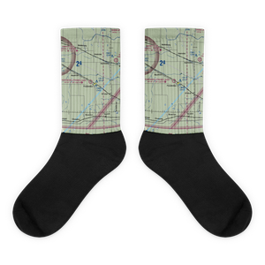 Fessenden Municipal Airport (D24) VFR Sectional Socks