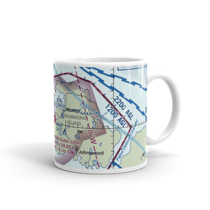 Drummond Island / Yacht Haven SPB (D22) VFR Sectional  Mug