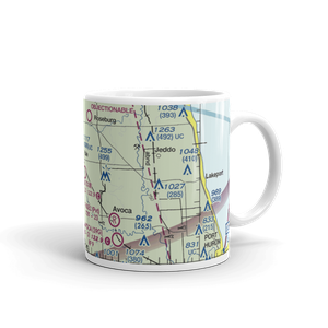Yale Airport (D20) VFR Sectional  Mug