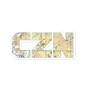 Chisana Airport (CZN) VFR Sectional Sticker