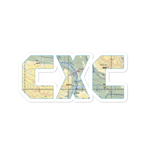 Chitina Airport (CXC) VFR Sectional Sticker