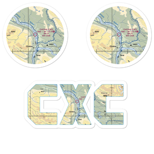 Chitina Airport (CXC) VFR Sectional Sticker Pack