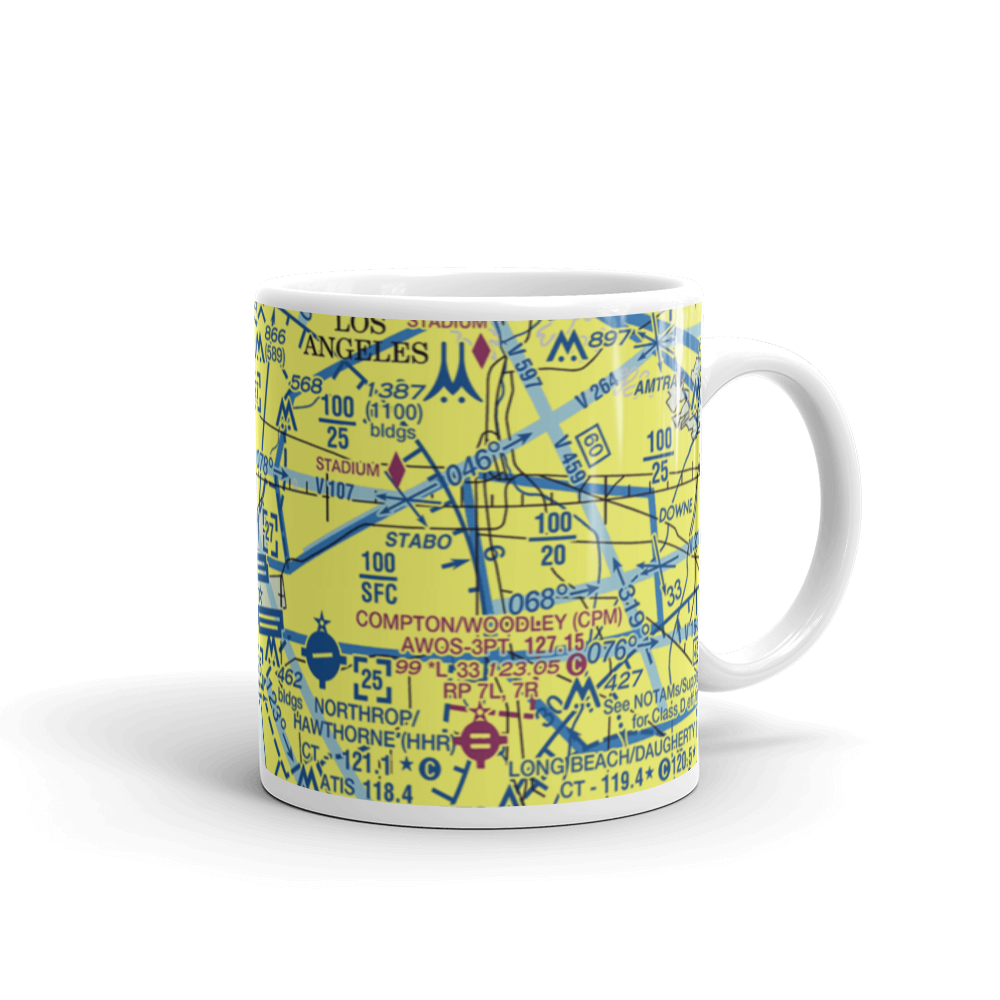 Hughes Airport (CVR) VFR Sectional  Mug 