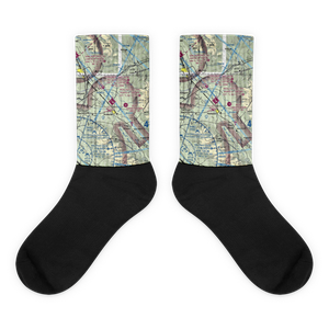 Hollister Municipal Airport (CVH) VFR Sectional Socks