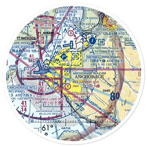 Campbell Airstrip (CSR) VFR Sectional Sticker (30 mile)