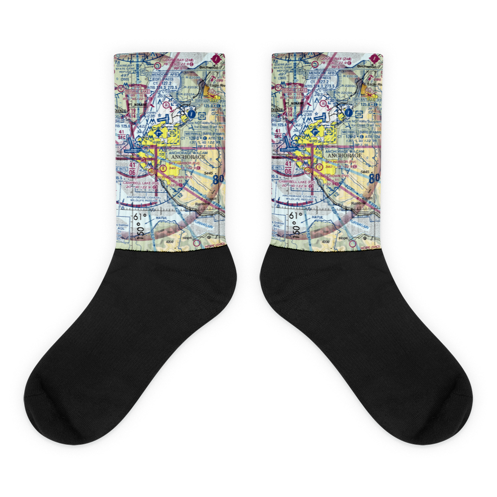 Campbell Airstrip (CSR) VFR Sectional Socks 
