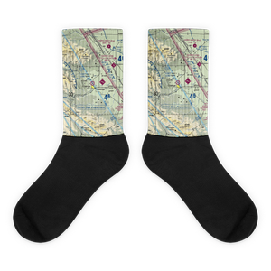 Coalinga Airport (CLG) VFR Sectional Socks