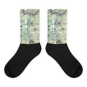Clear Sky Lodge Airport (CLF) VFR Sectional Socks